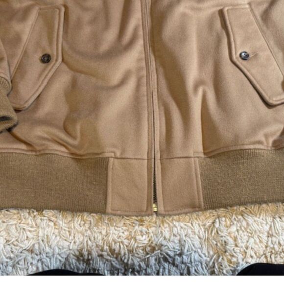 Maus & Hoffman XL Loro Piana Wool Barracuda Jacket Camel Old Money - Picture 6 of 16